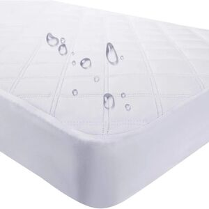 Yoofoss Waterproof Crib Mattress Protector, Quilted Crib Mattress Pad Cover